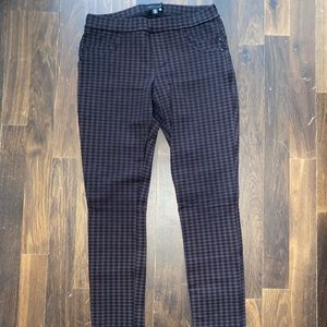 Sanctuary Plaid,Check Brown/Black Jegging/Leggings